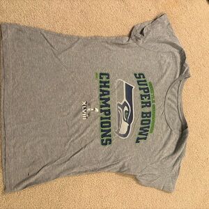 Super Bowl Champions Gray T-Shirt